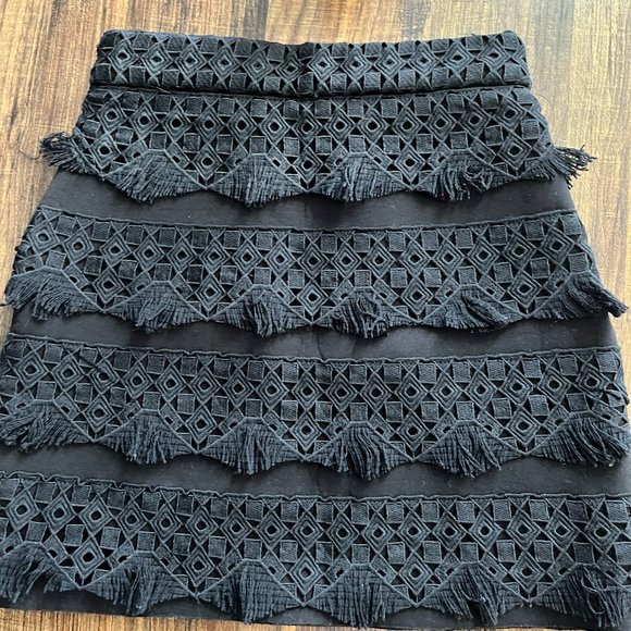 Maje black mini skirt - Picture 3 of 5